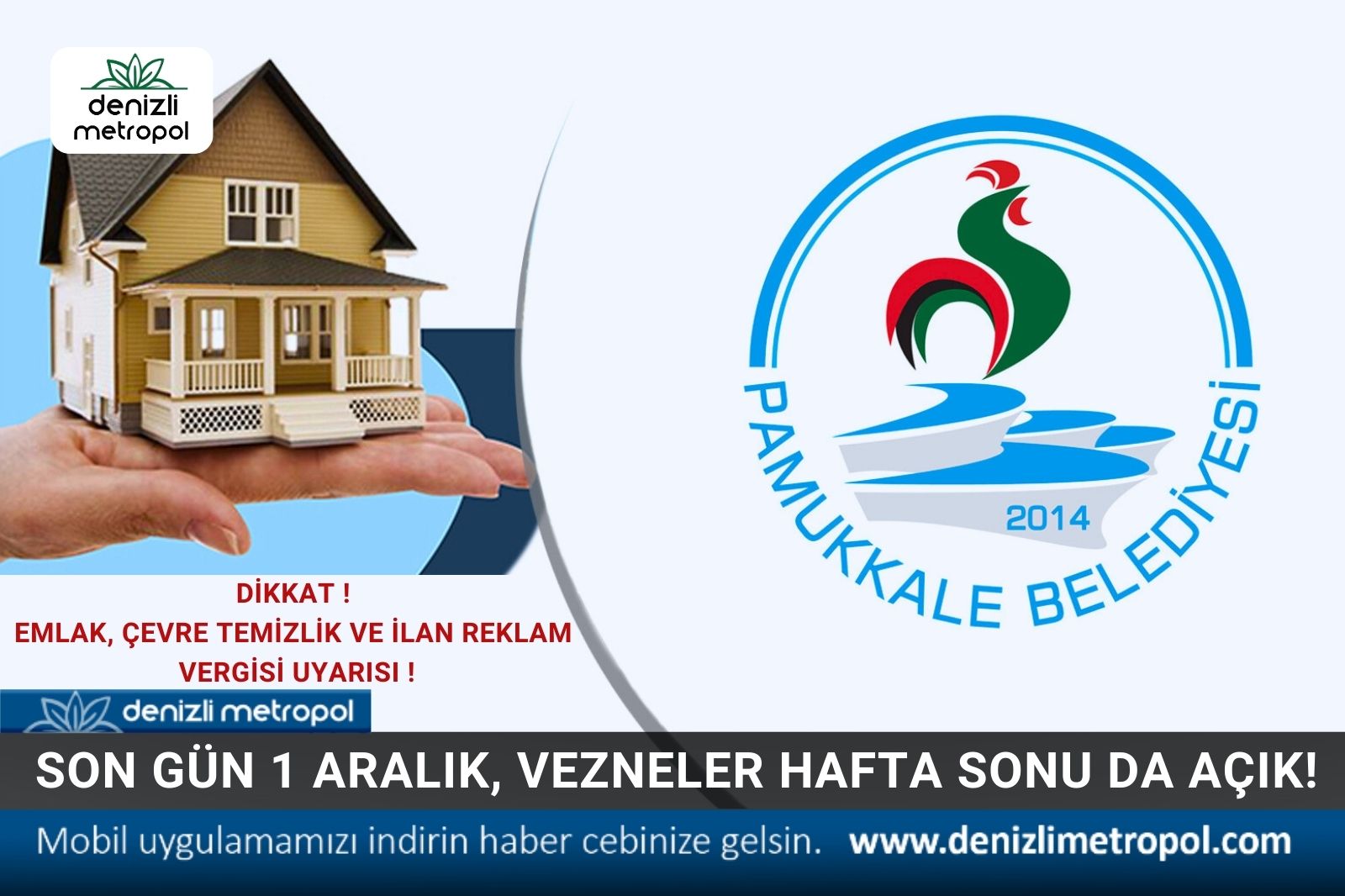 SON GÜN 1 ARALIK, VEZNELER HAFTA SONU DA AÇIK!