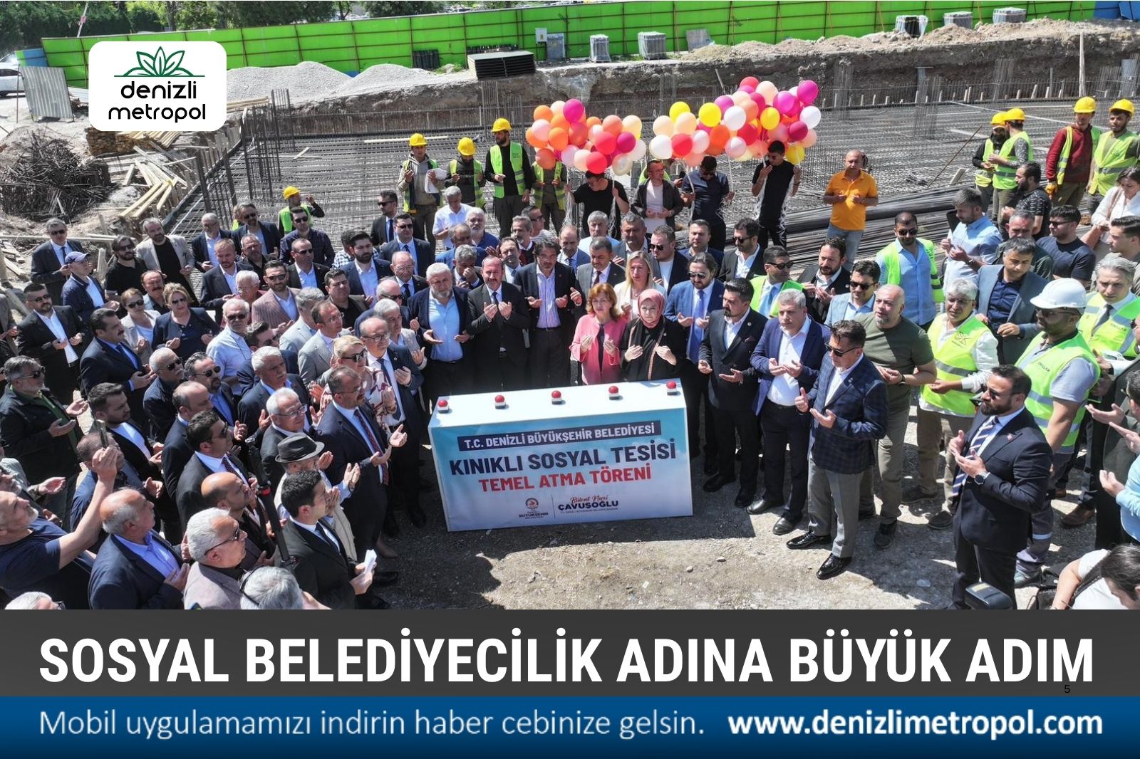 SOSYAL BELEDİYECİLİKTE BÜYÜK ADIM
