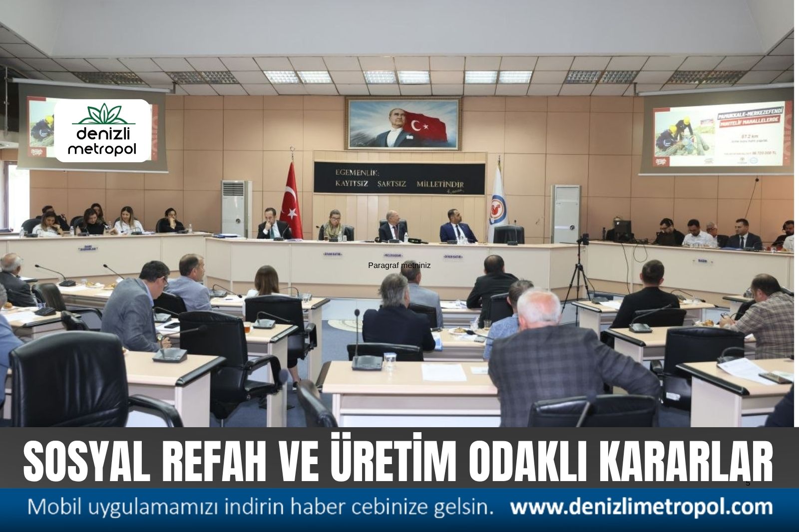 SOSYAL REFAH VE ÜRETİM ODAKLI KARARLAR