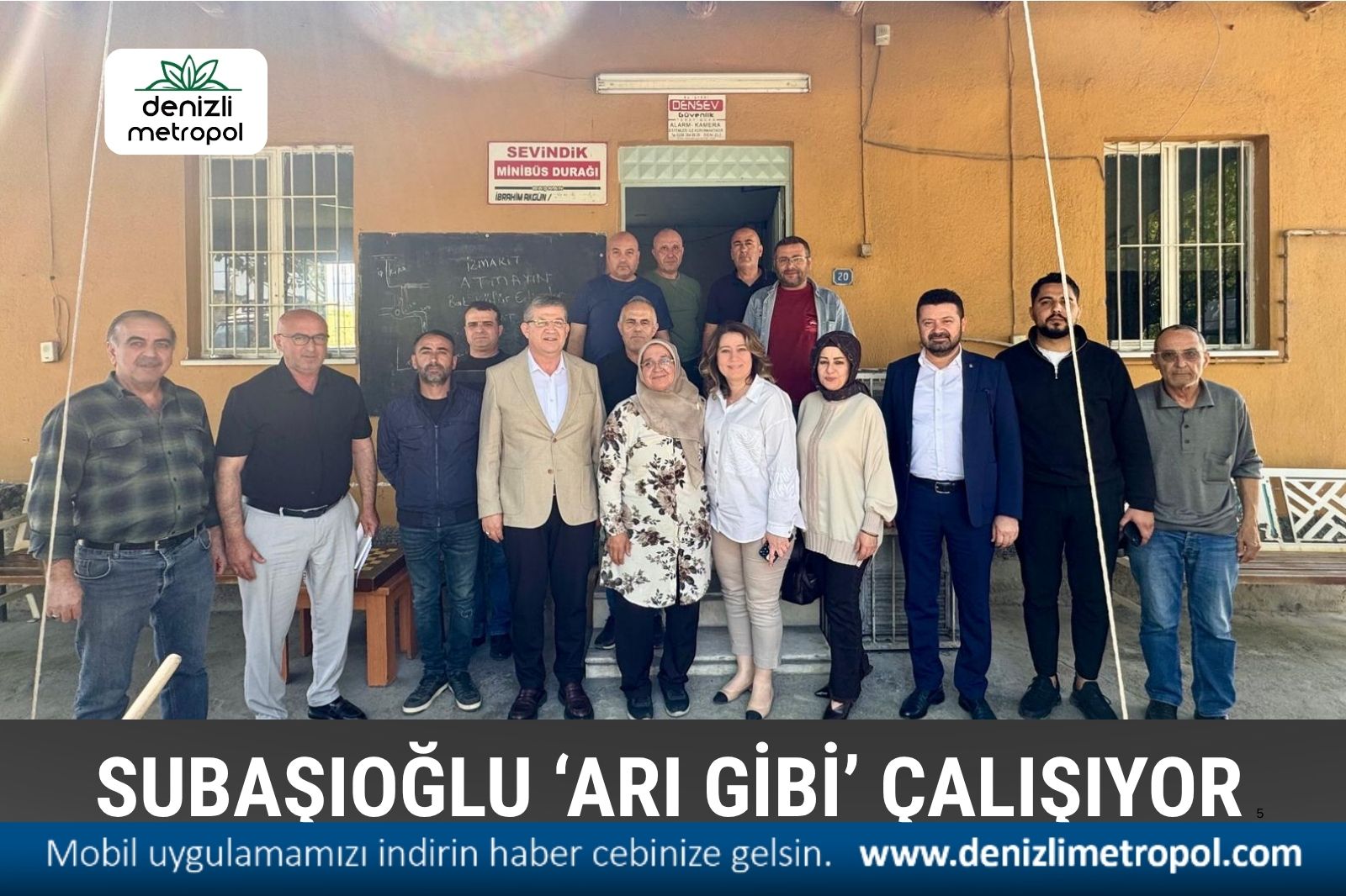 SUBAŞIOĞLU ARI GİBİ ÇALIŞIYOR