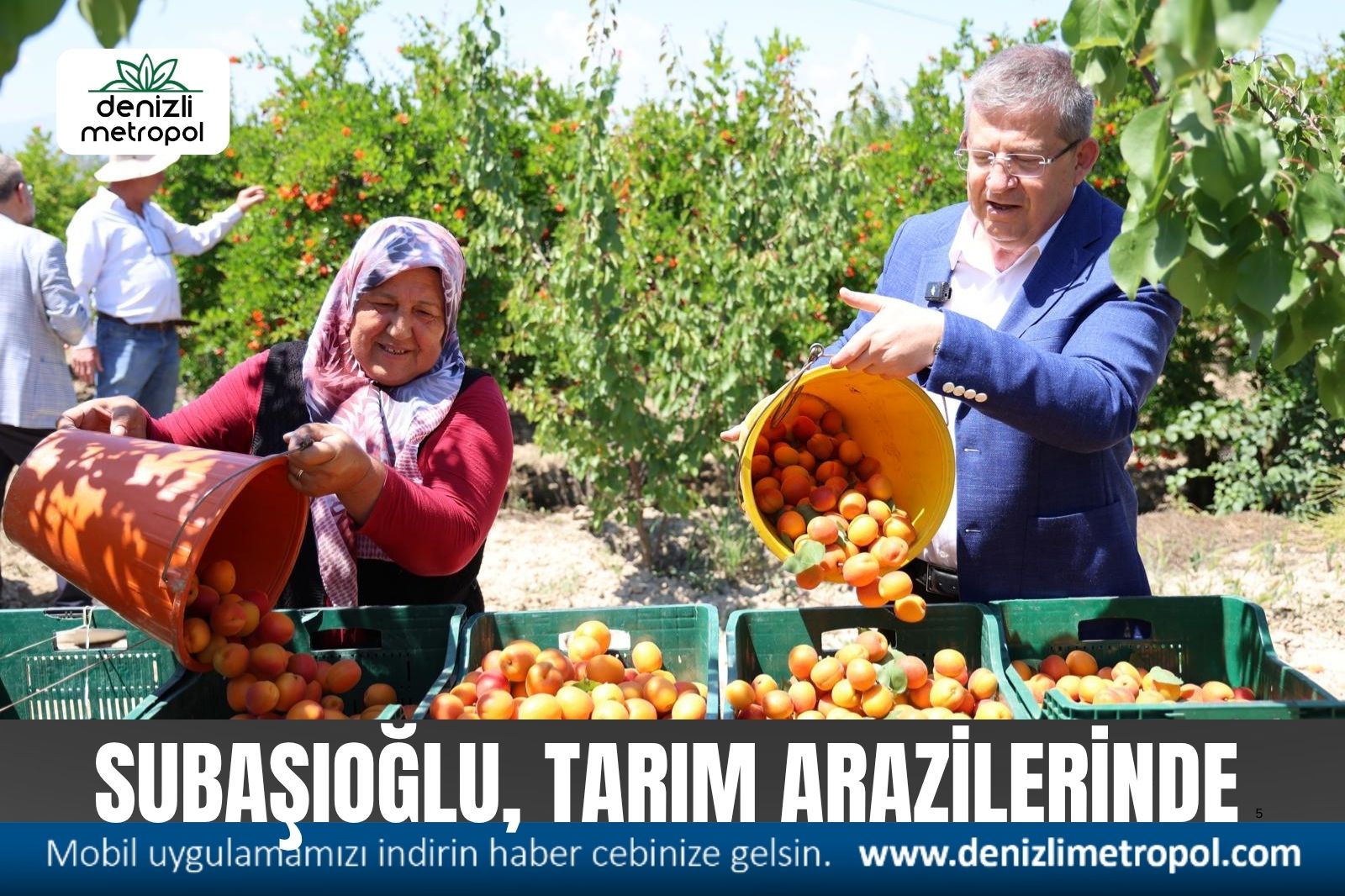 SUBAŞIOĞLU, TARIM ARAZİLERİNDE