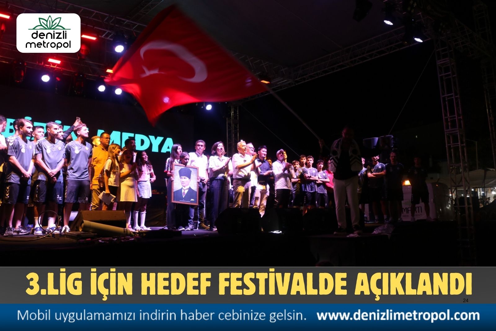 TARİHİ HEDEF FESTİVALDE AÇIKLANDI