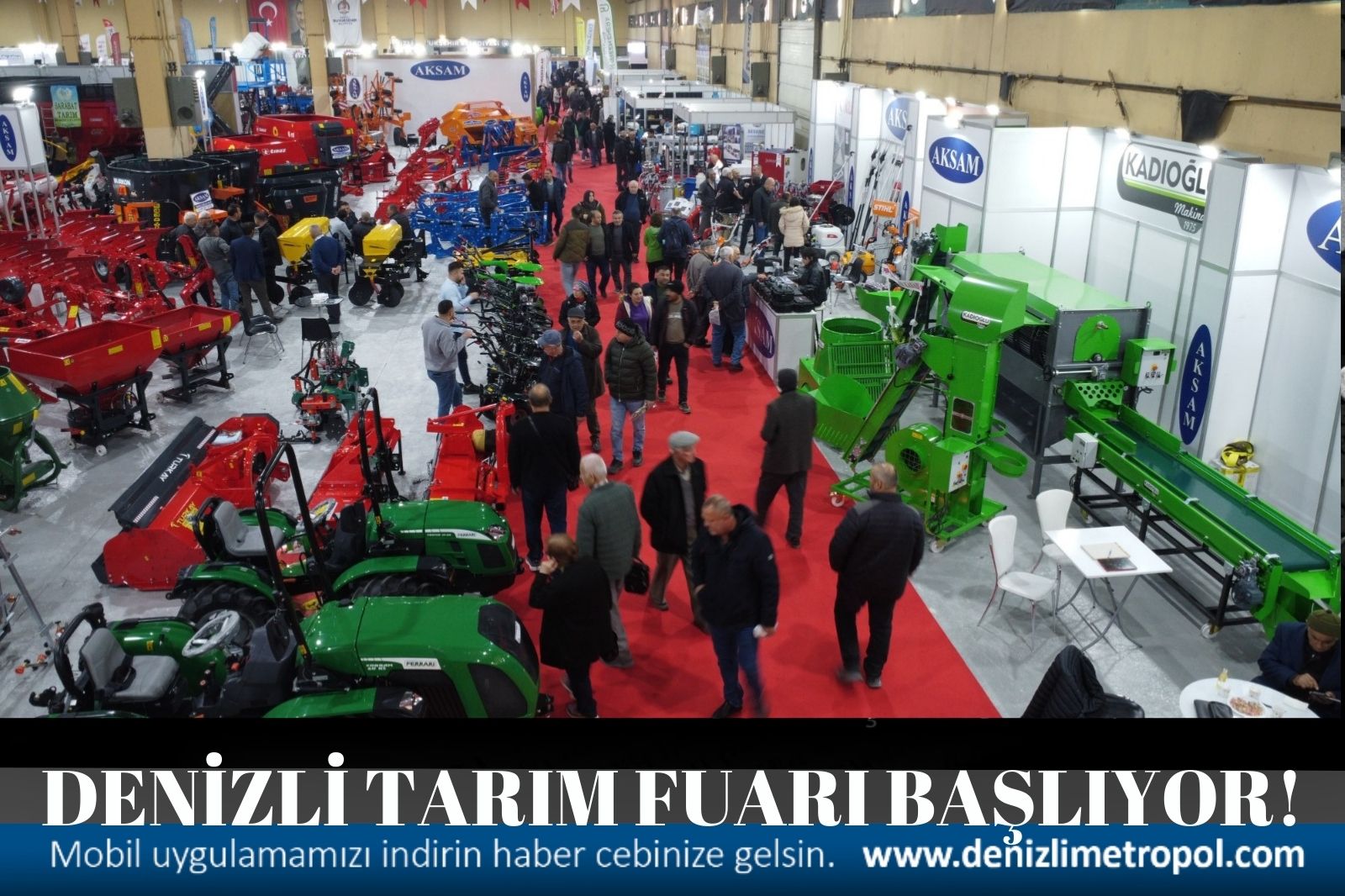 TARIM FUARI BAŞLIYOR!