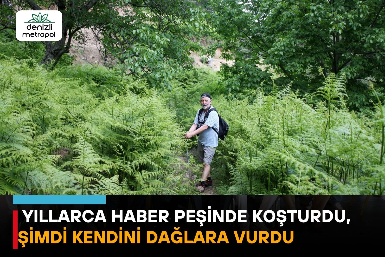 TECRÜBELİ GAZETECİ KENDİNİ DAĞLARA VURDU
