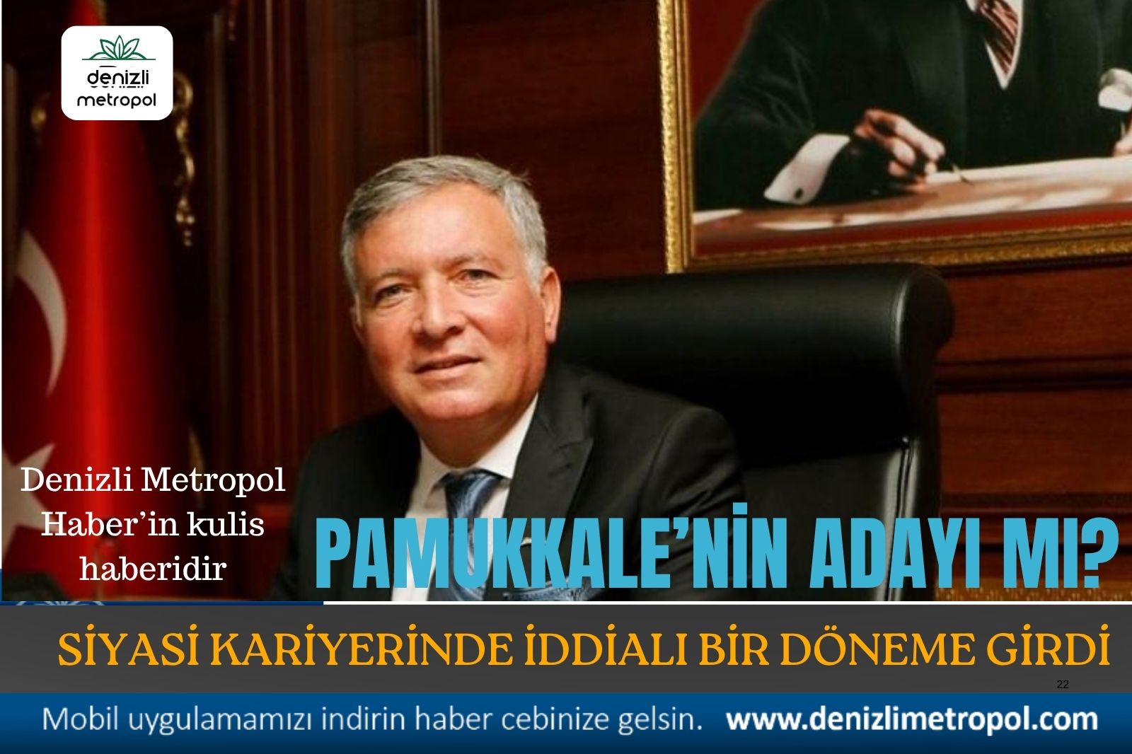 TEK ADAM  KEPENEK, PAMUKKALE ADAYI MI?