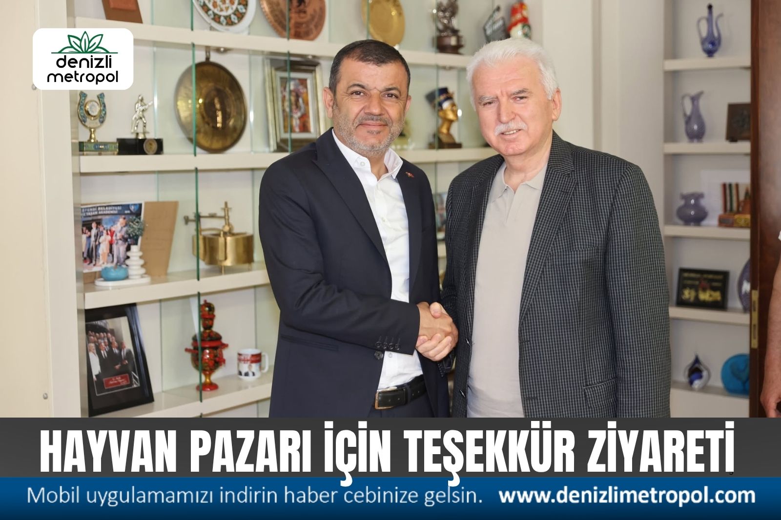 TİCARET BORSASI’NDAN BÜYÜKŞEHİR’E 'HAYVAN PAZARI' TEŞEKKÜRÜ