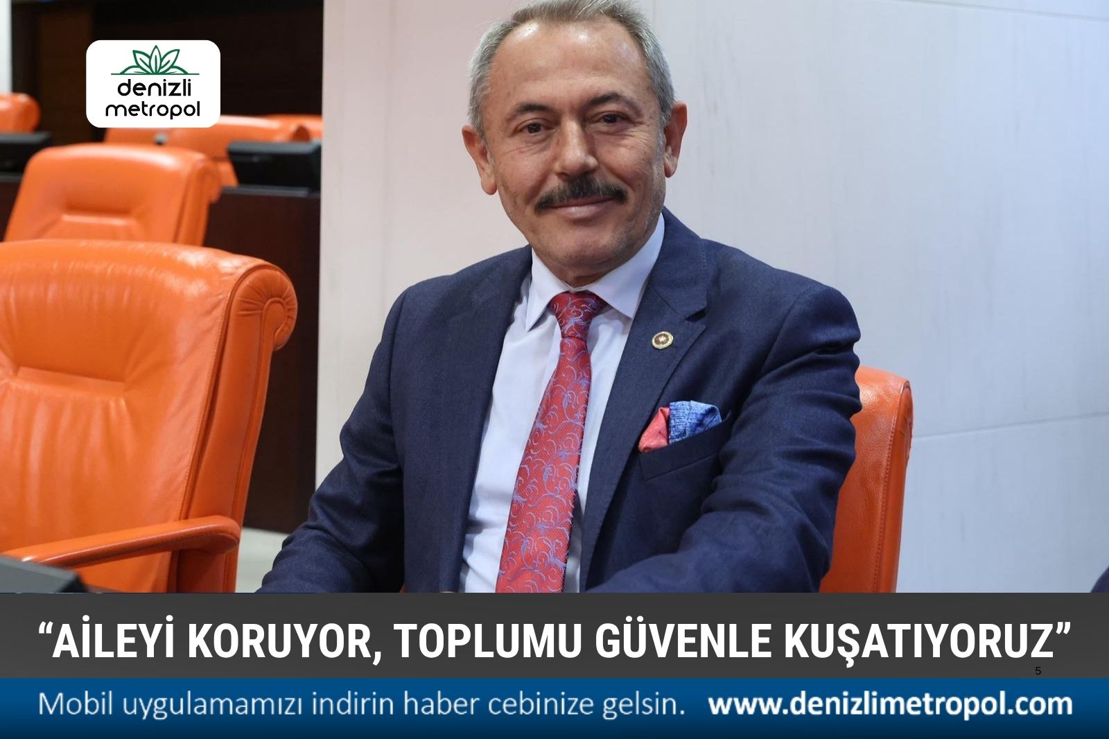 TİN: "AİLEYİ KORUYOR, TOPLUMU GÜVENLE KUŞATIYORUZ”