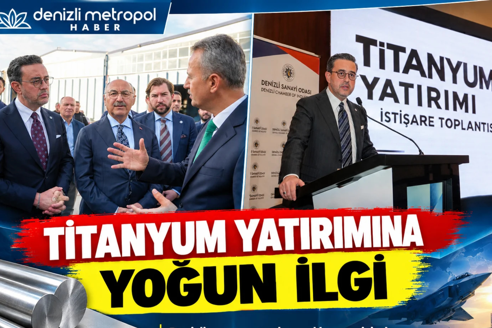 TİTANYUM YATIRIMINA YOĞUN İLGİ