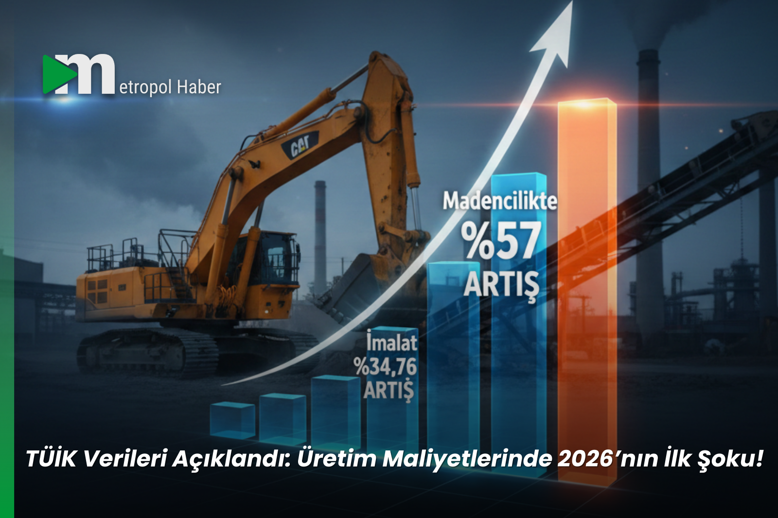 TÜİK Verileri Açıklandı: Üretim Maliyetlerinde 2026’nın İlk Şoku!