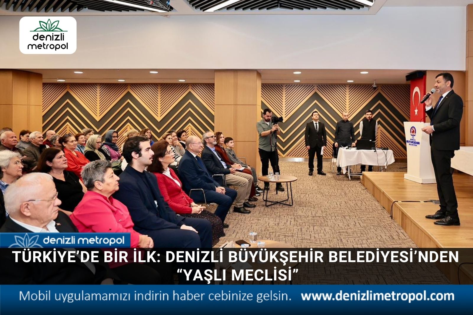 Türkiye’de bir ilk: Denizli Büyükşehir Belediyesi’nden “Yaşlı Meclisi”