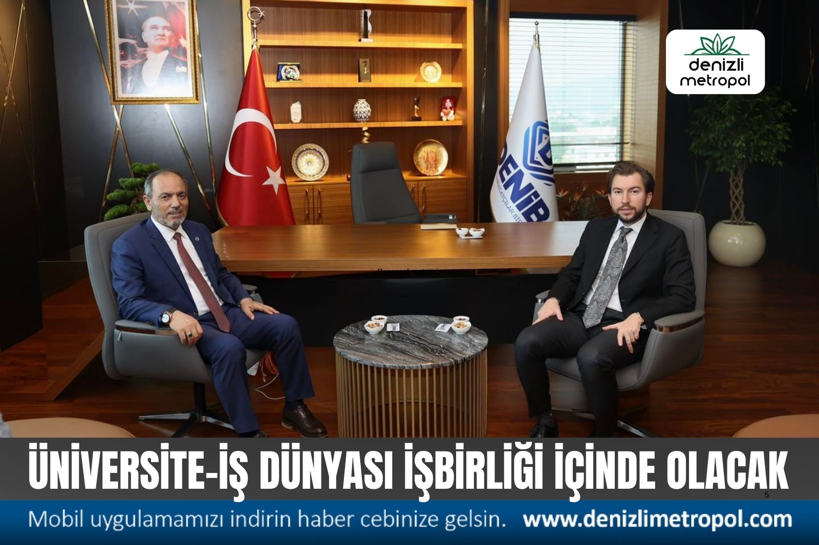 ÜNİVERSİTEYLE İŞ DÜNYASI İŞBİRLİĞİ İÇİNDE OLACAK