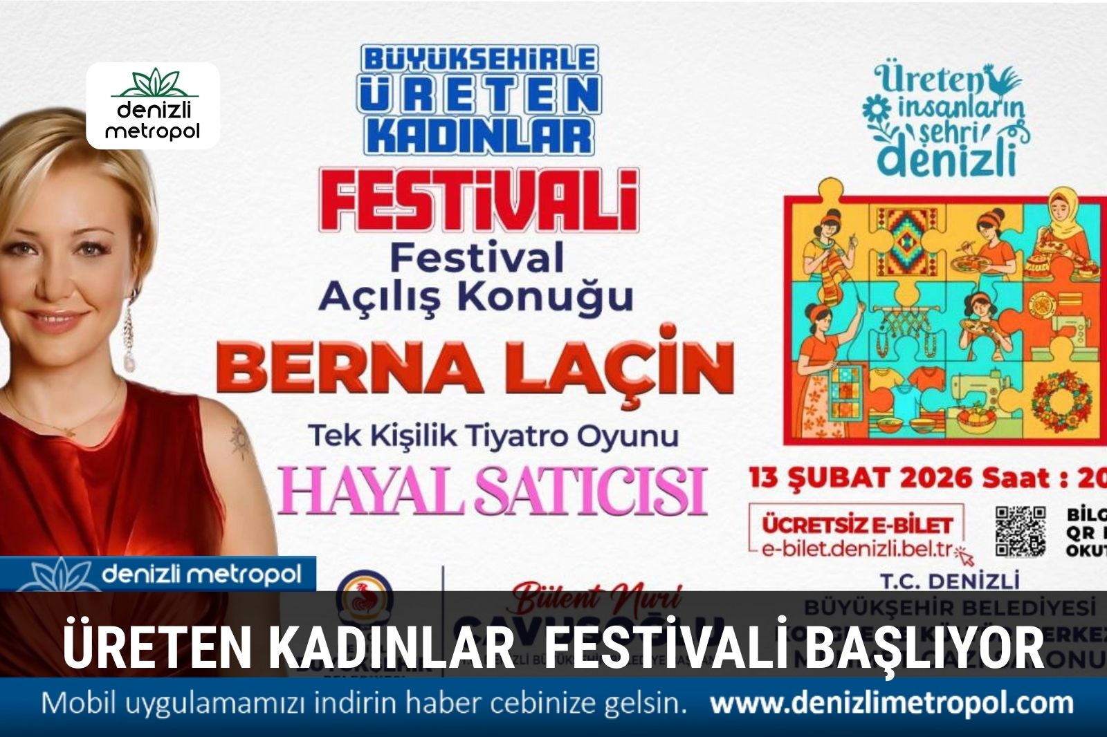 ÜRETEN KADINLAR FESTİVALİ BAŞLIYOR