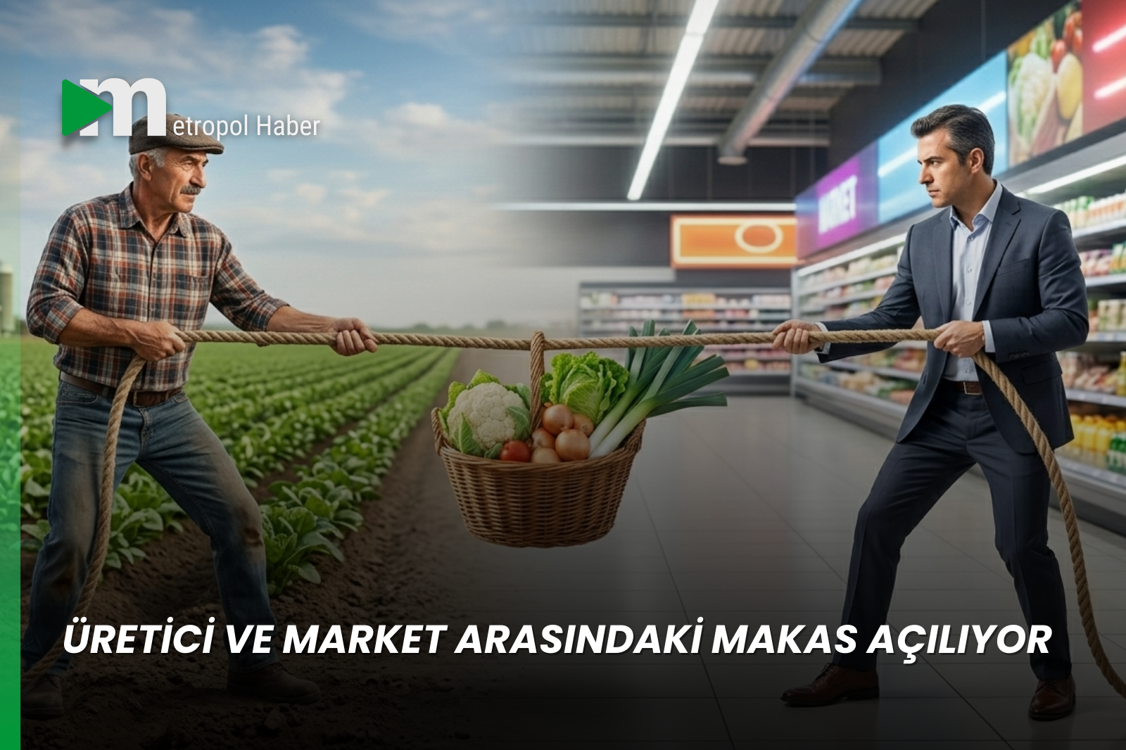 ÜRETİCİ VE MARKET ARASINDAKİ MAKAS AÇILIYOR