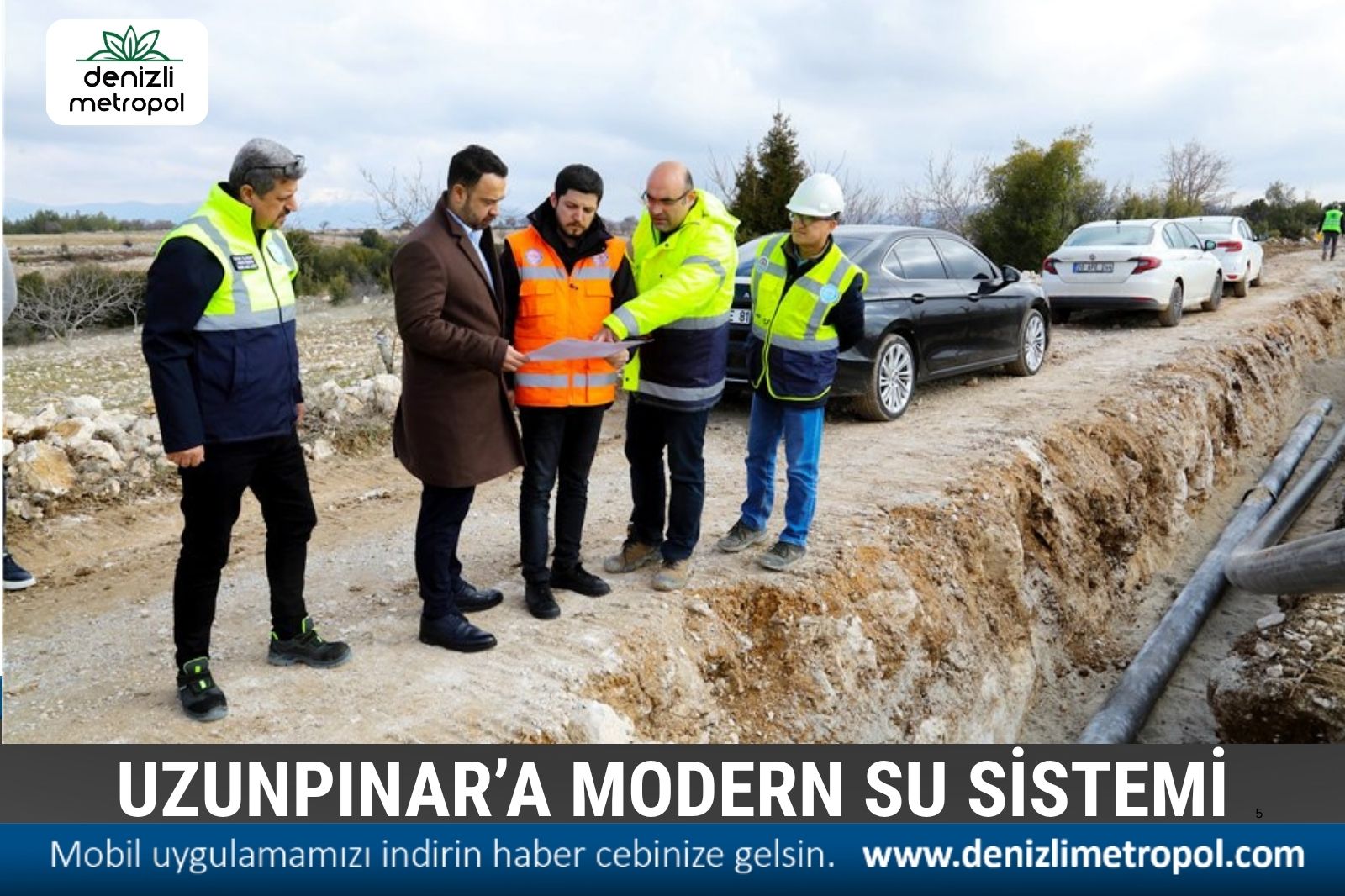 UZUNPINAR’A MODERN SU SİSTEMİ
