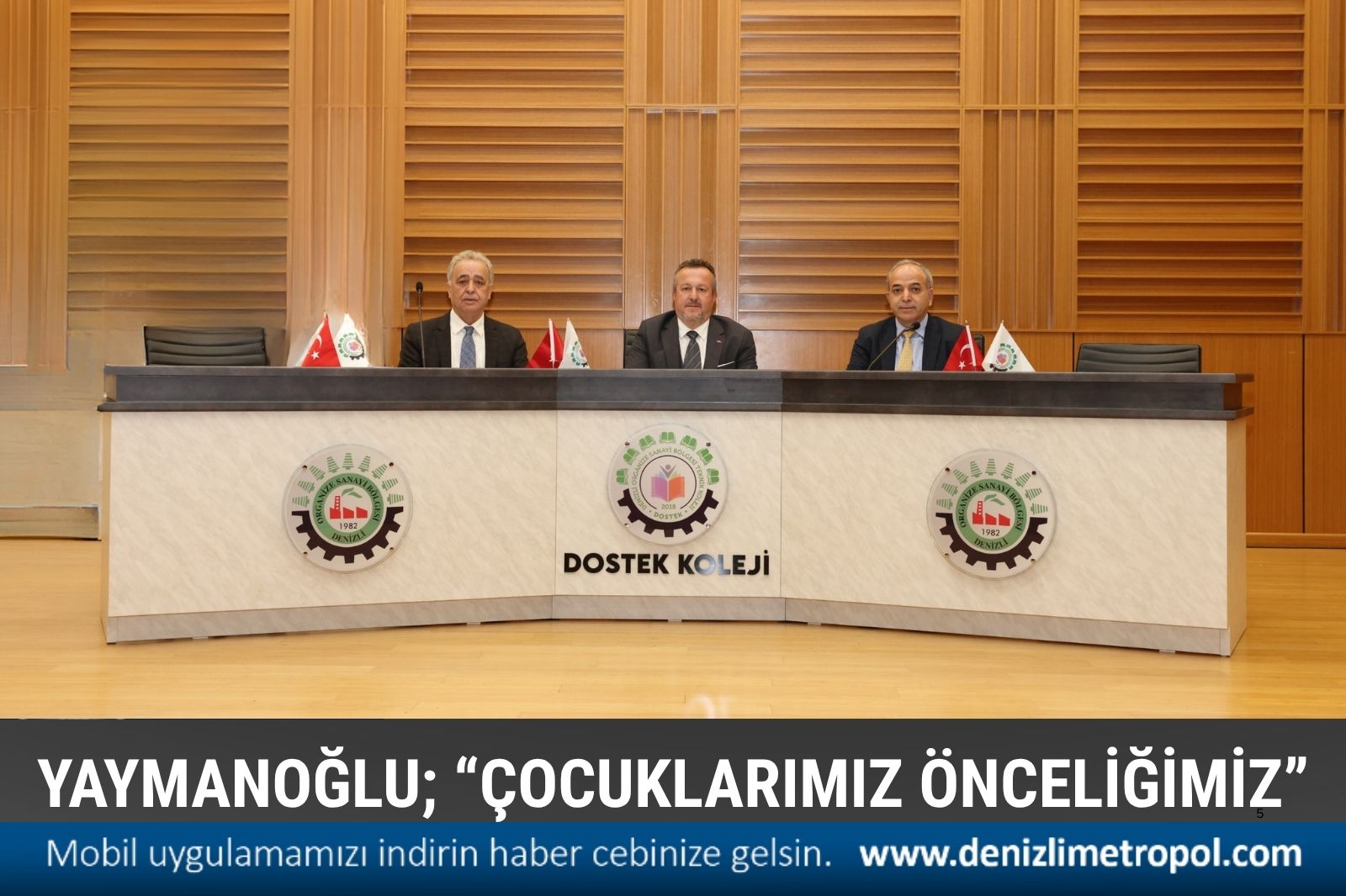 YAYMANOĞLU; “ÇOCUKLARIMIZ ÖNCELİĞİMİZ”