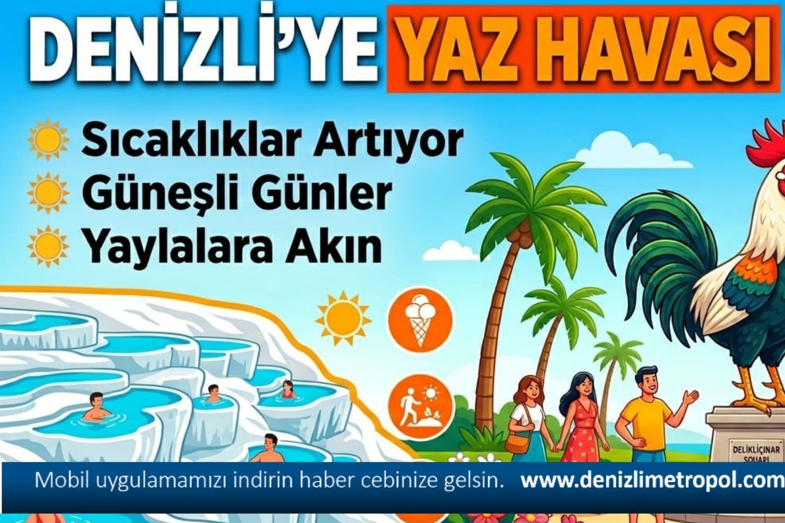 YAZ HAVASI GELİYOR