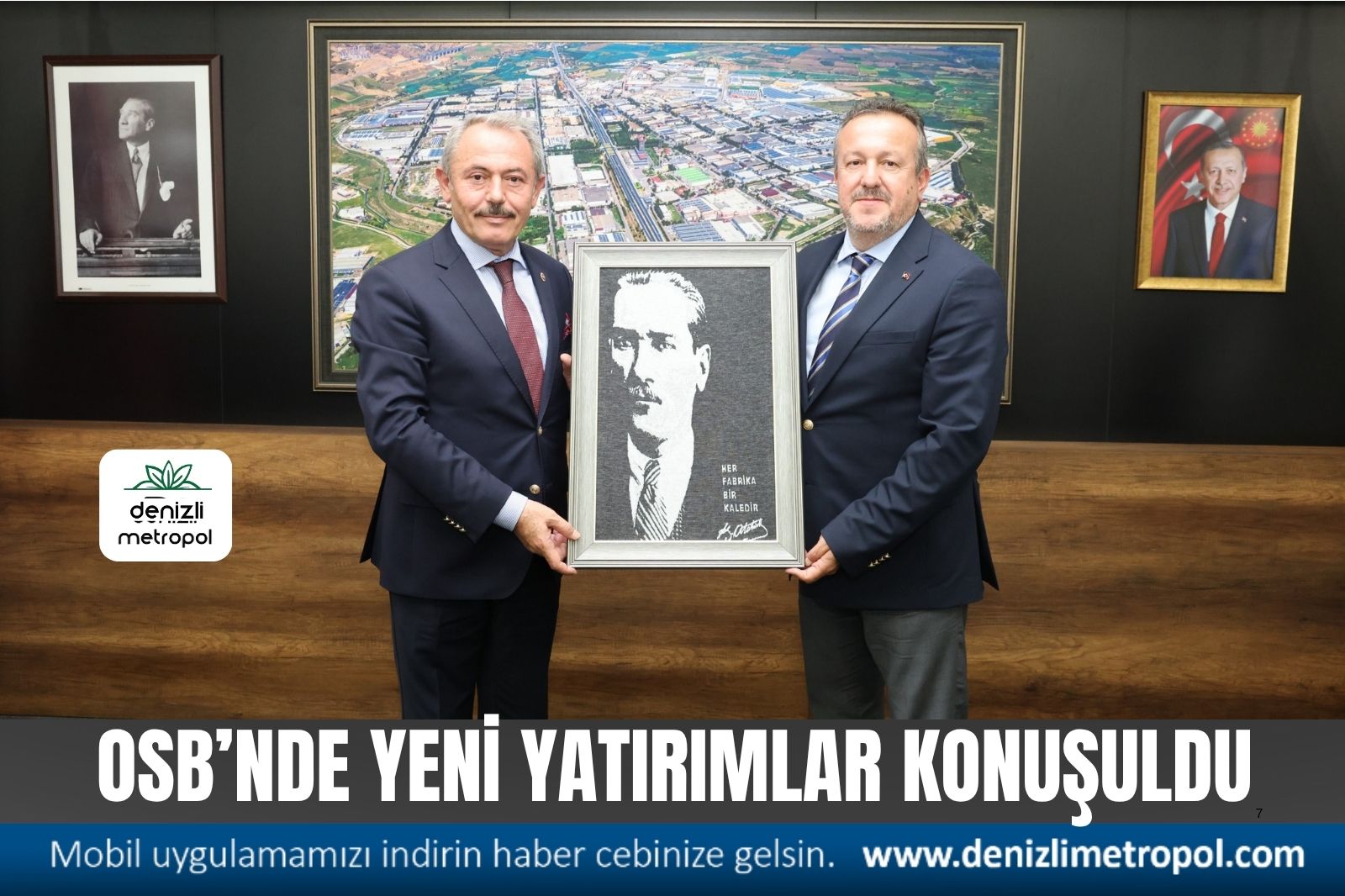YENİ YATIRIMLAR KONUŞULDU